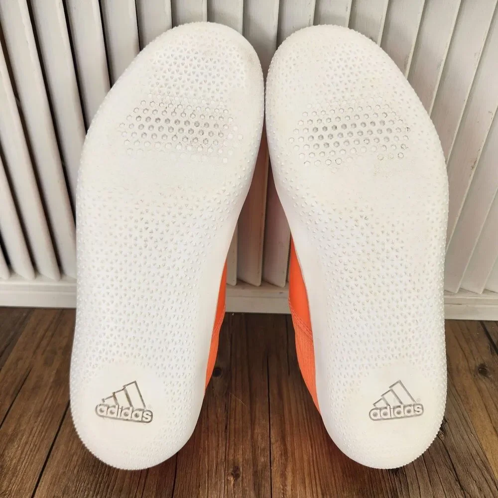 Adidas Throwstar Track & Field Throwing Shoes Mens Size 7.5 Signal Coral EE4673